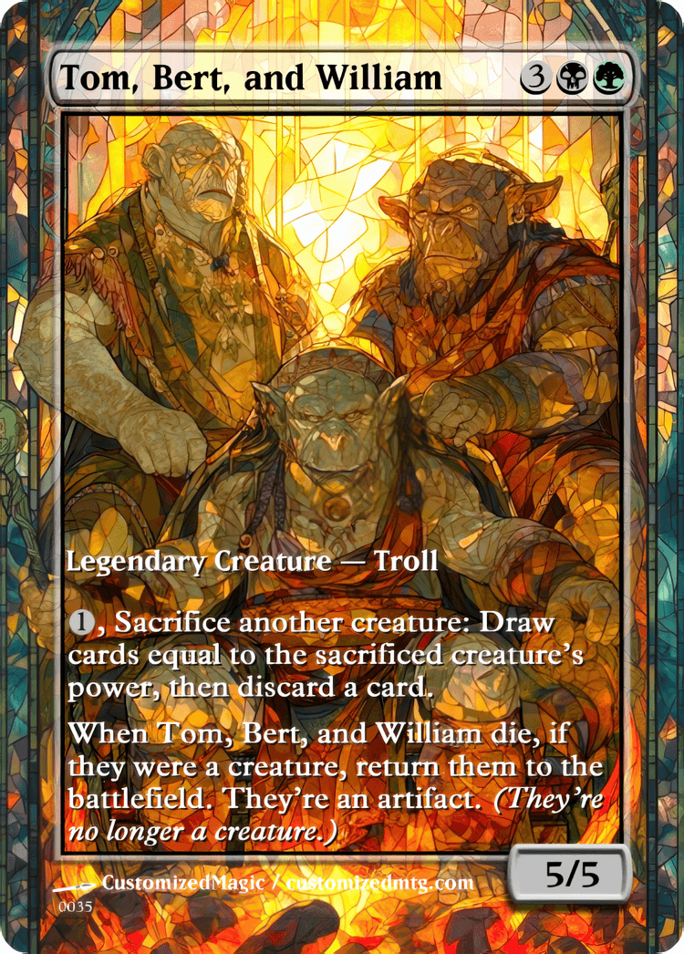 The Hobbit - Commanders Part 2 of 2 | Tom Bert and William | Magic the Gathering / MTG Proxy Cards | Magic the Gathering Proxy Cards The Hobbit - Commanders Part 2 of 2 | Tom Bert and William | Magic the Gathering / MTG Proxy Cards | Magic the Gathering Proxy Cards