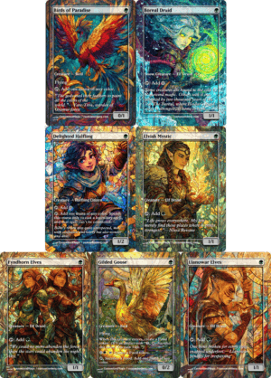 1 CMC Mana Dorks - Stained Glass Edition