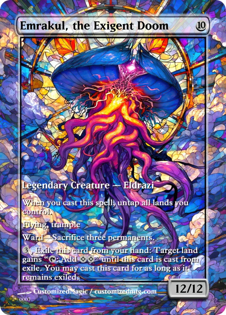 Emrakul, the Exigent Doom | Emrakul the Exigent Doom.6 | Magic the Gathering / MTG Proxy Cards | Magic the Gathering Proxy Cards