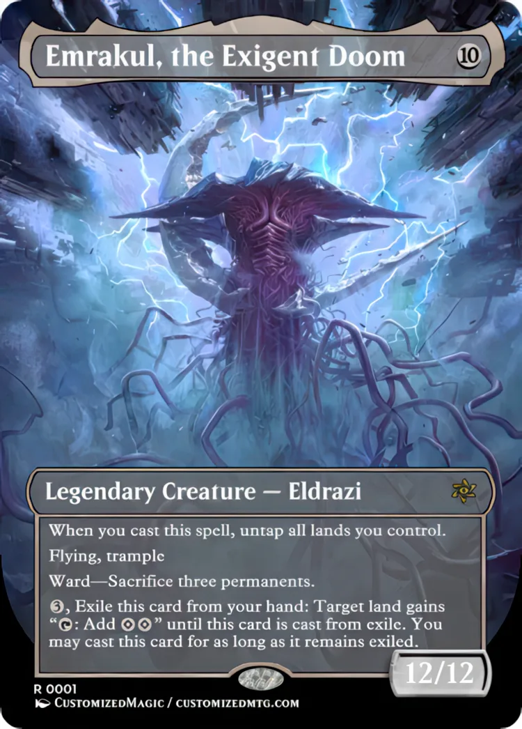Emrakul, the Exigent Doom | Emrakul the Exigent Doom | Magic the Gathering / MTG Proxy Cards | Magic the Gathering Proxy Cards