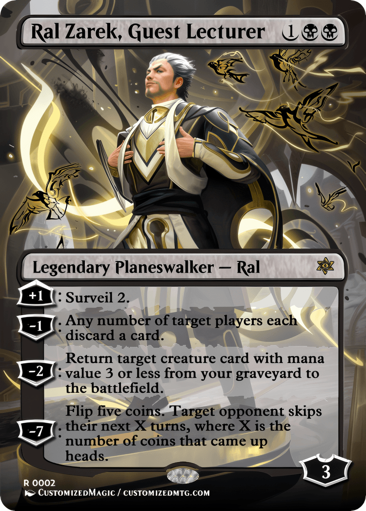 Ral Zarek, Guest Lecturer | Ral Zarek Guest Lecturer.21 | Magic the Gathering / MTG Proxy Cards | Ral Zarek Ral Zarek, Guest Lecturer - Image 6