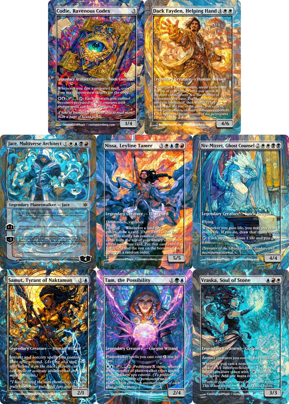 Reality Fracture Commanders - Stained Glass Edition