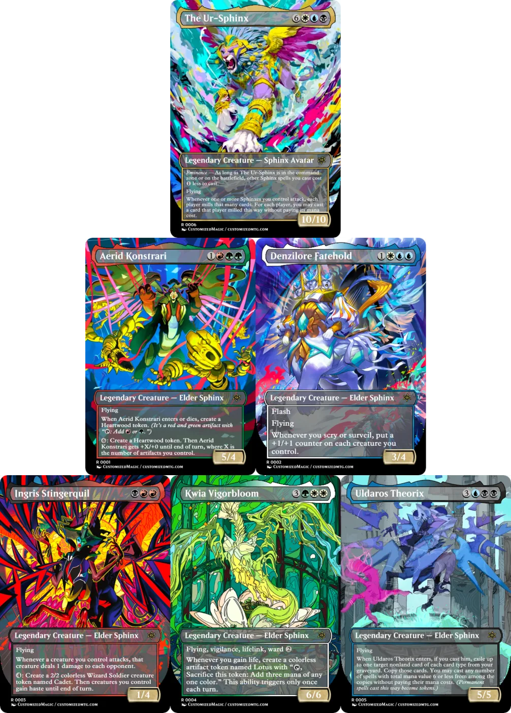 Reality Fracture Sphinx Commanders