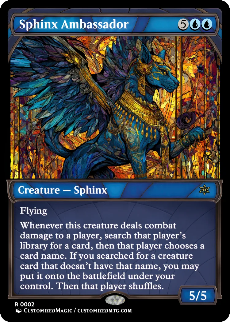 Sphinx Ambassador | Sphinx Ambassador.1 | Magic the Gathering / MTG Proxy Cards | Magic the Gathering Proxy Cards