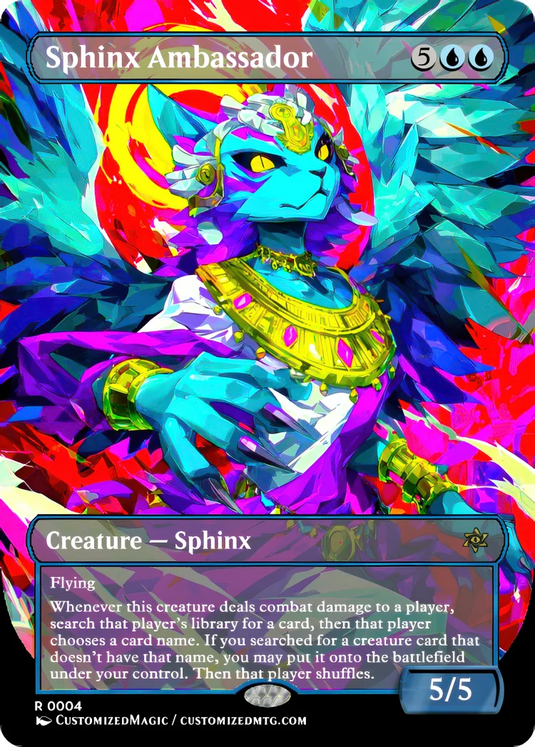 Sphinx Ambassador | Sphinx Ambassador.3 | Magic the Gathering / MTG Proxy Cards | Magic the Gathering Proxy Cards