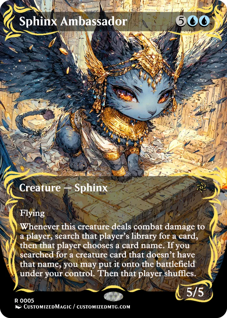 Sphinx Ambassador | Sphinx Ambassador.4 | Magic the Gathering / MTG Proxy Cards | Magic the Gathering Proxy Cards